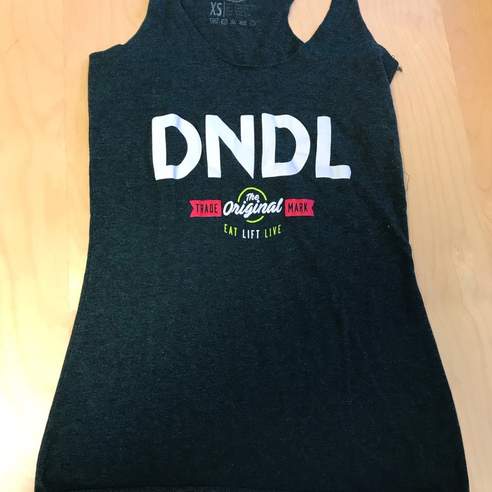Doughnuts & Deadlifts racerback tank